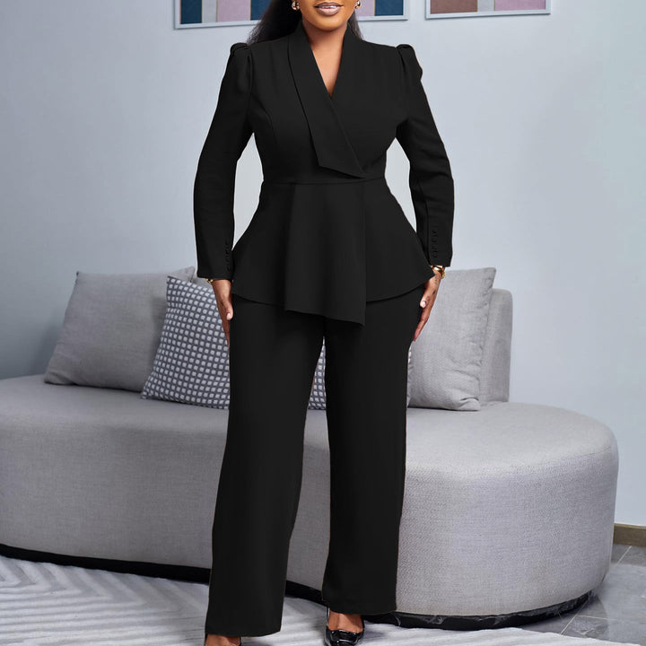 Women Elegant Blazer Pant Set Mune Fashion