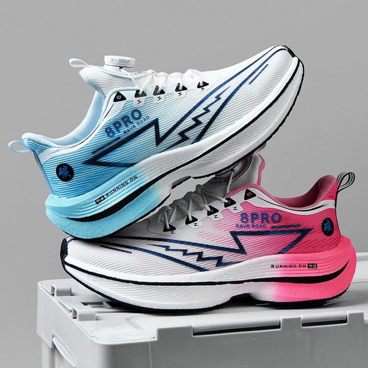 Women's High-Performance Running Shoes with Innovative Quick-Lacing System