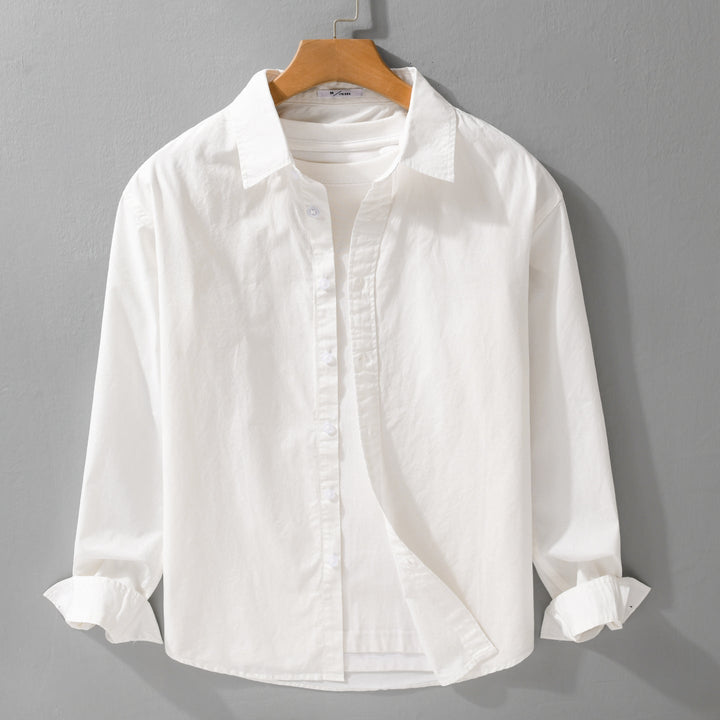 Men's Casual Layering Shirt with Integrated T-Shirt Insert Mune Fashion