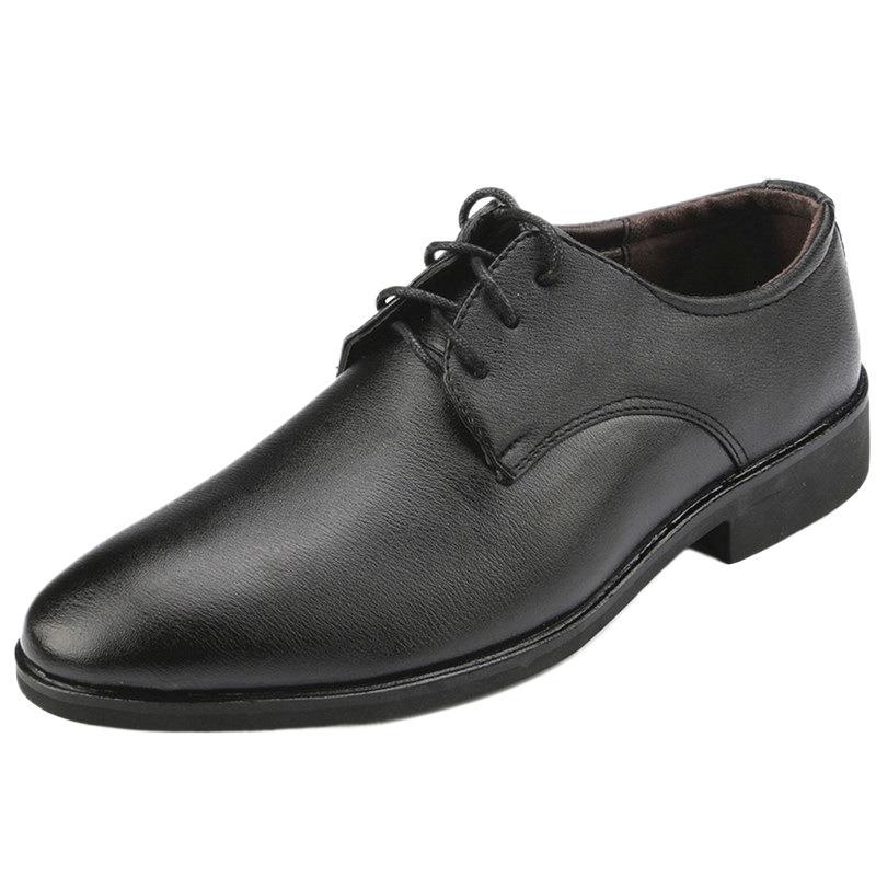Men's Elegant Lace-Up Shoes made of High-Quality Leather Mune Fashion