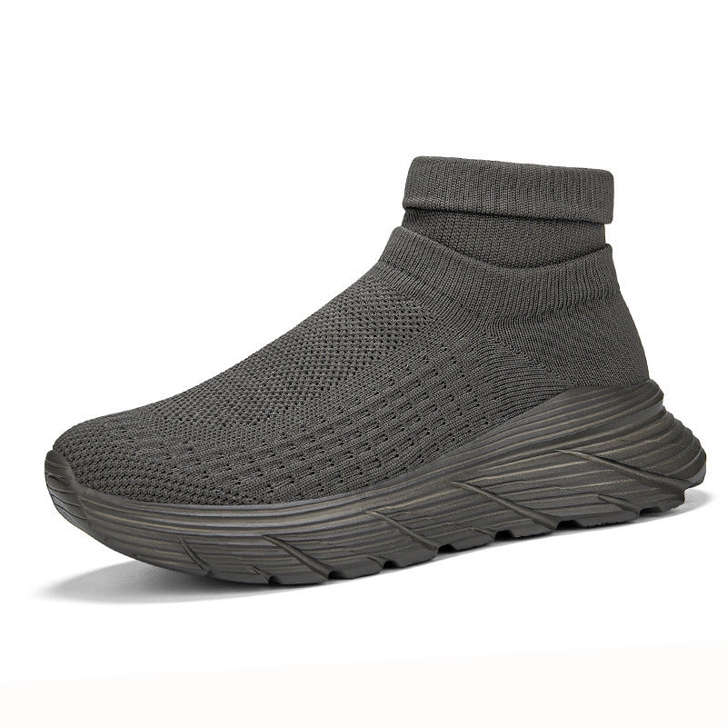 Women's High-Performance Running Shoes with Breathable Knit Upper