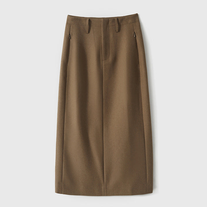 Ladies High-waisted, elegant A-line skirt Mune Fashion