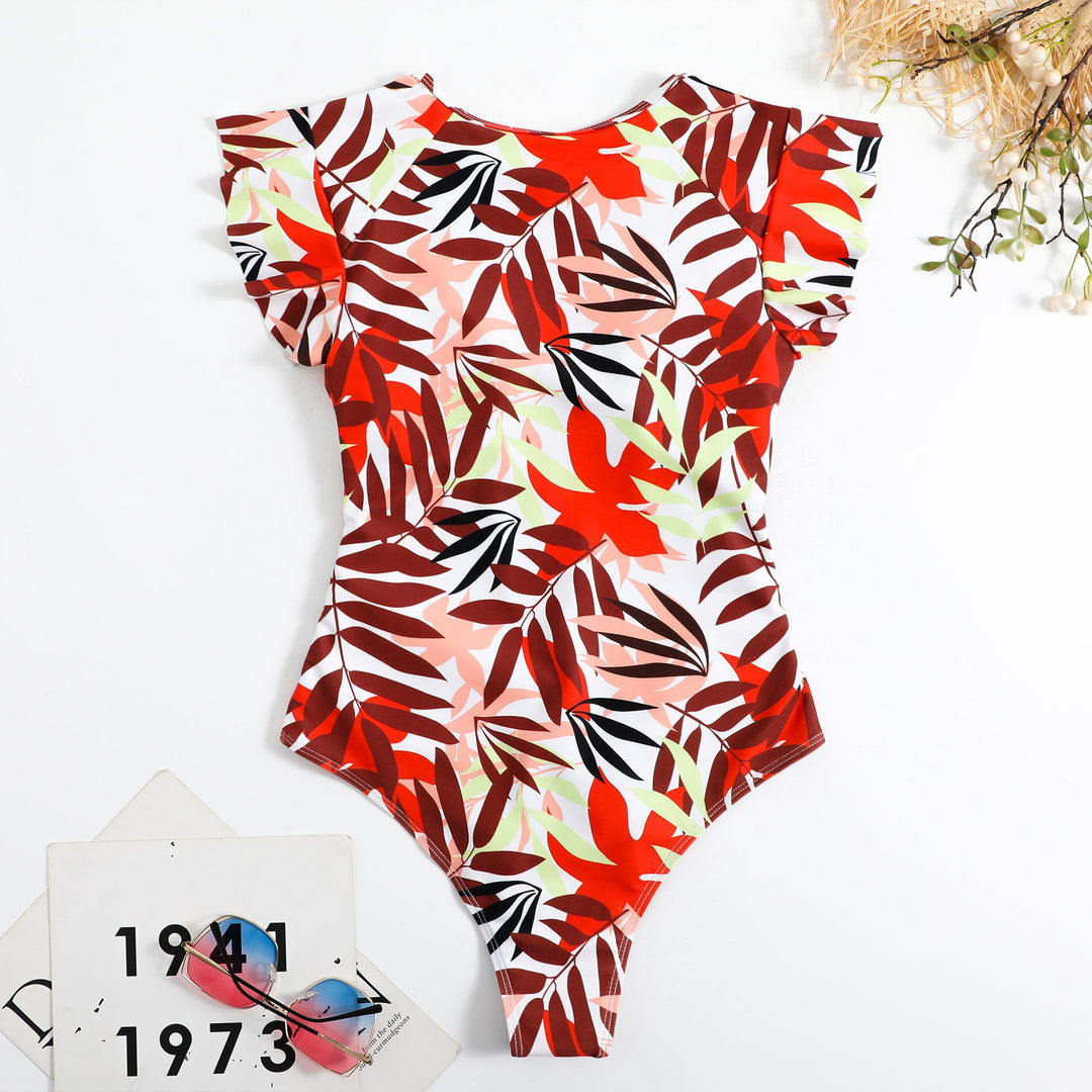 Women's Sporty Swimsuit with Zipper Mune Fashion