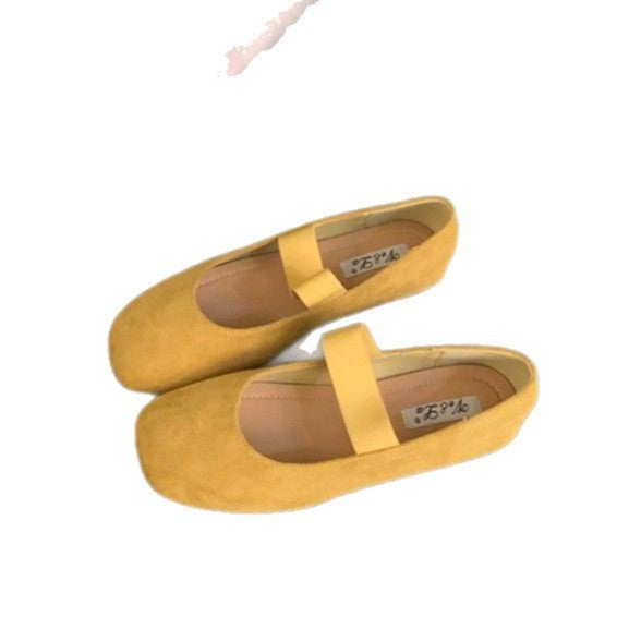 Women's Elegant Ballet Flats with Straps