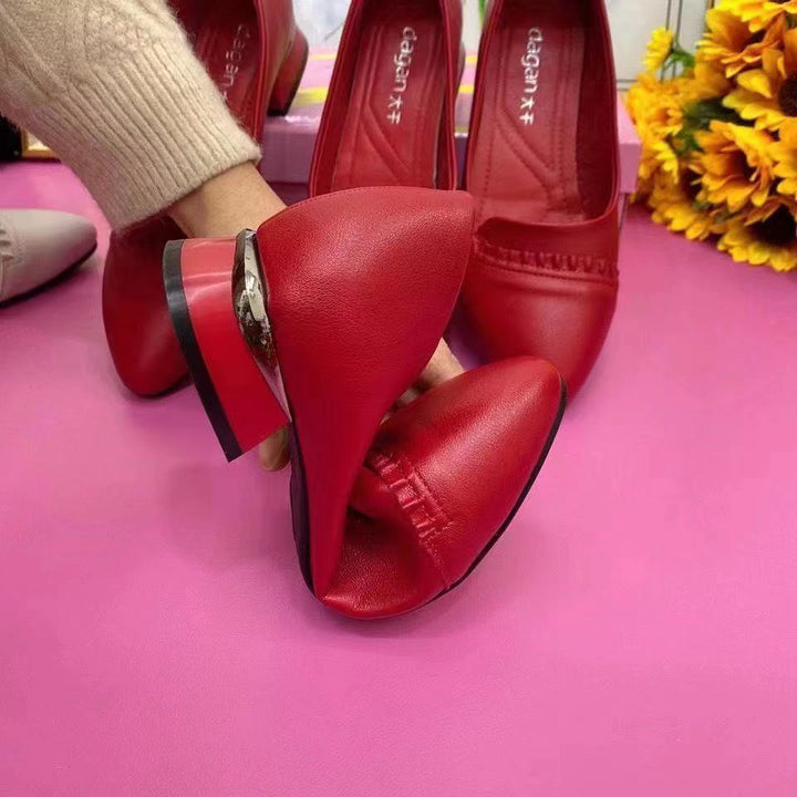 Women's Elegant Ballet Flats with Subtle Heel