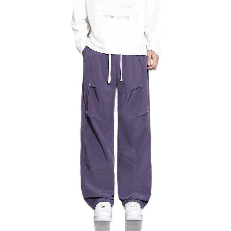 Men's Casual Cargo Pants with Versatile Pockets Mune Fashion