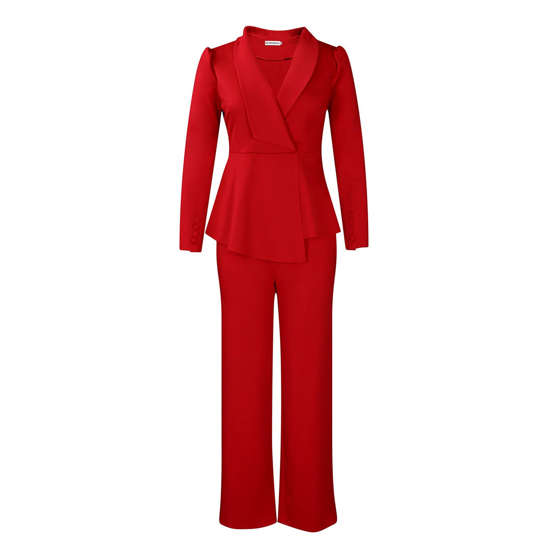 Women Elegant Blazer Pant Set Mune Fashion