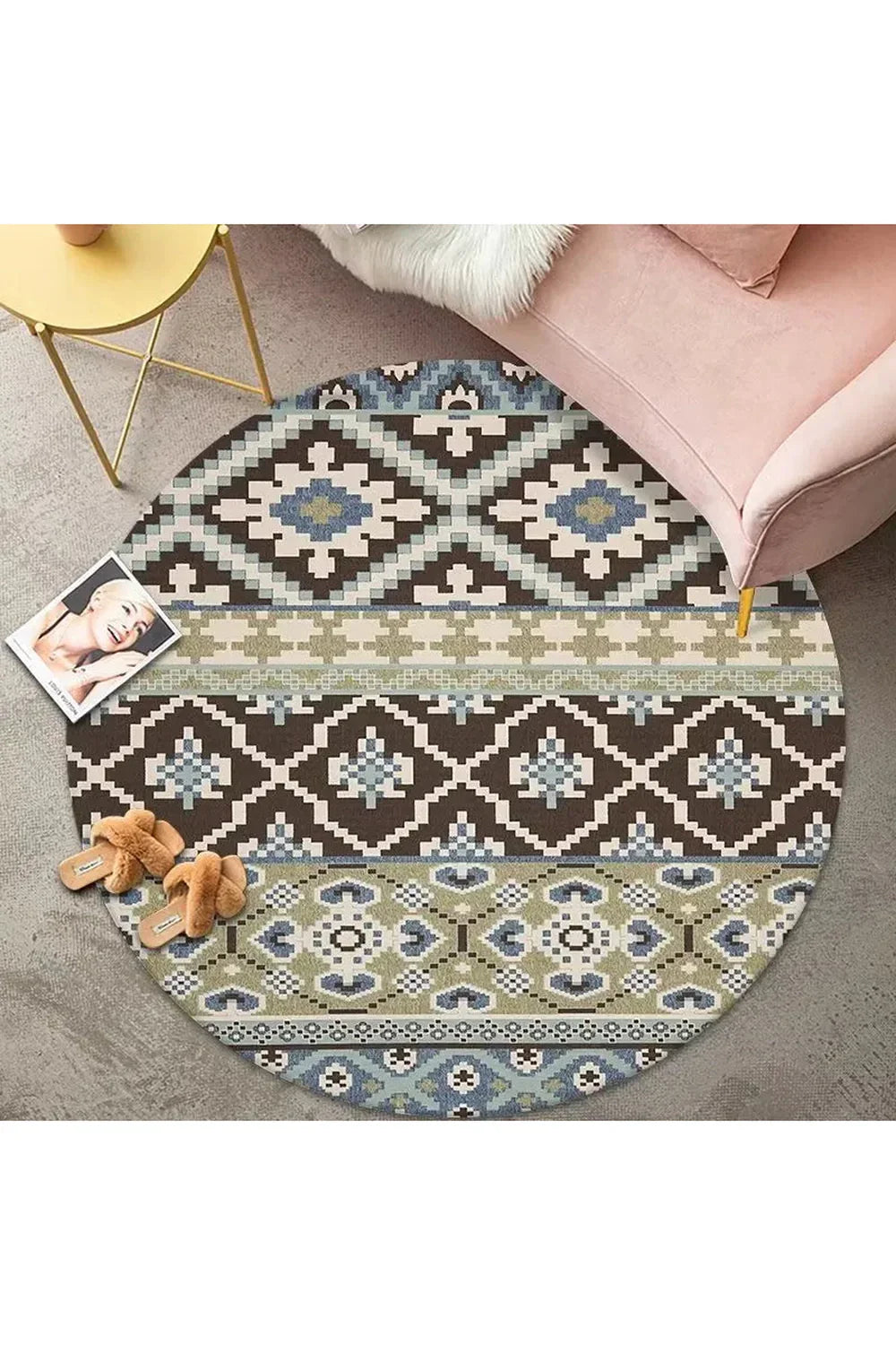 Soft Round Rug