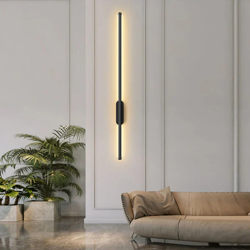 Gold Black Indoor LED Wall Lights: Stylish Illumination for Your Space