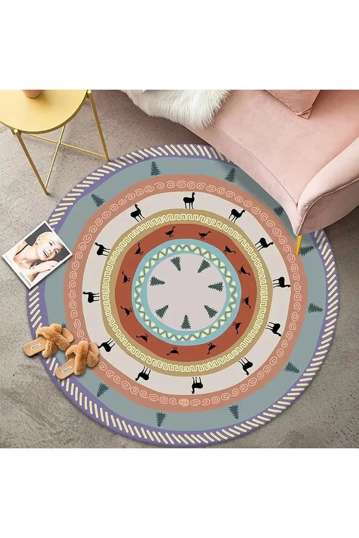 Soft Round Rug
