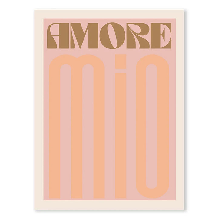 Pink Retro Love Quote Wall Art Fine Art Canvas Prints Typographic Pictures For Bedroom Living Room Hotel Room Modern Apartment Wall Art Decor