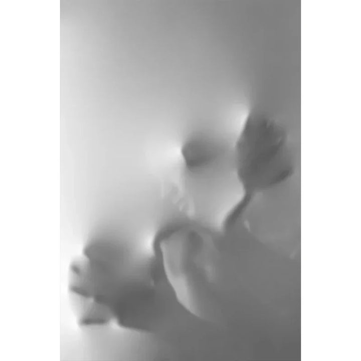 Modern Art Abstract Ghostly Figures In The Wall Canvas Prints Black White Wall Art Posters Pictures For Living Room Bedroom Art Decor