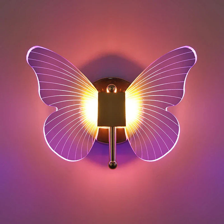 Butterfly LED Wall Lamp: Add Colorful Elegance to Your Space