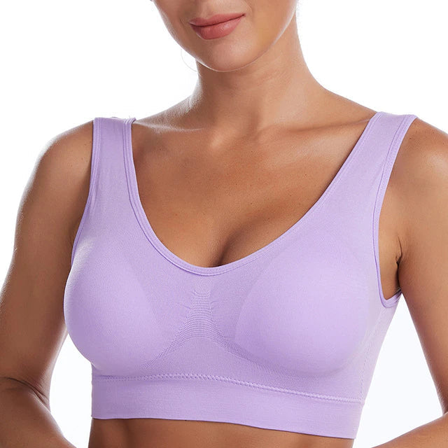 Comfortable 3-Pack Support Bras