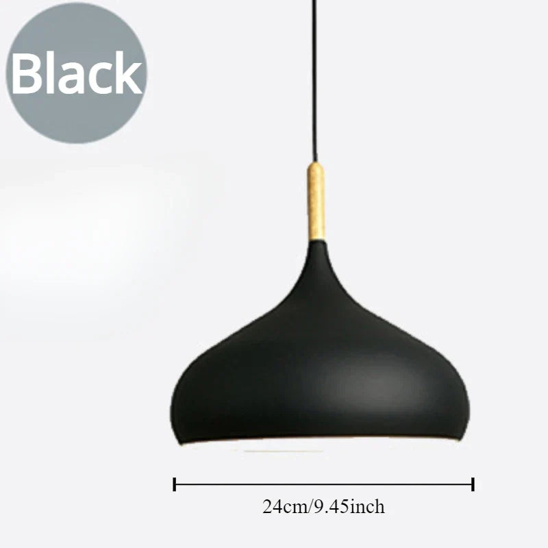 Modern Macaron Pendant Lamp – Colorful LED Chandelier for Bedroom, Restaurant, Office & Living Room – Adjustable Aluminum Hanging Light