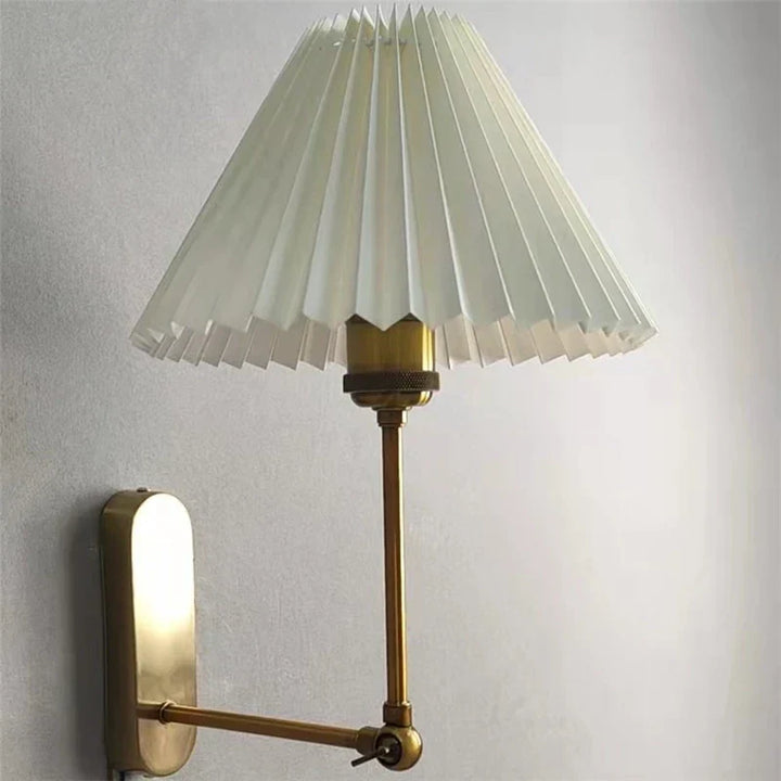 Modern Rotatable Wall Lamp – LED Origami Lampshade for Bedroom, Living Room, and Bathroom Decoration