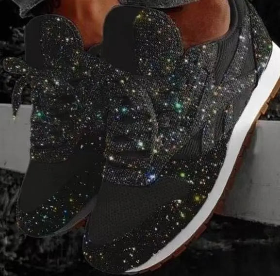 Mune | Shiny Casual Shoes With Sequins