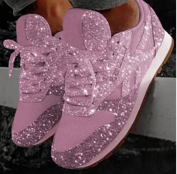Mune | Shiny Casual Shoes With Sequins