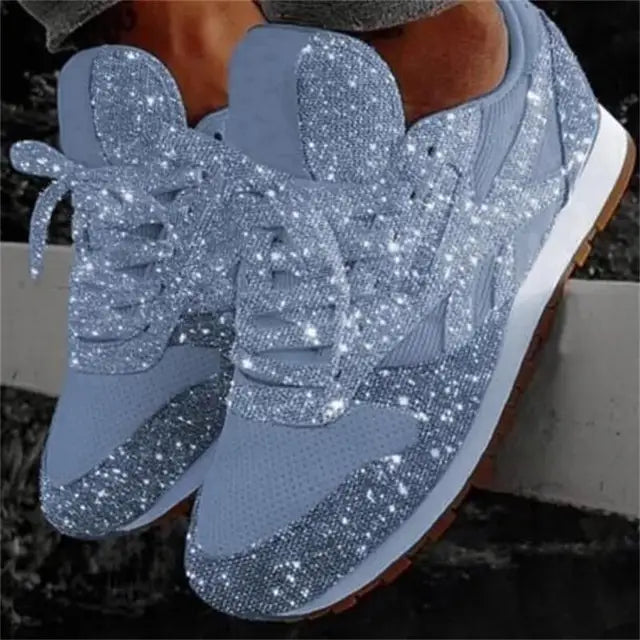 Mune | Shiny Casual Shoes With Sequins
