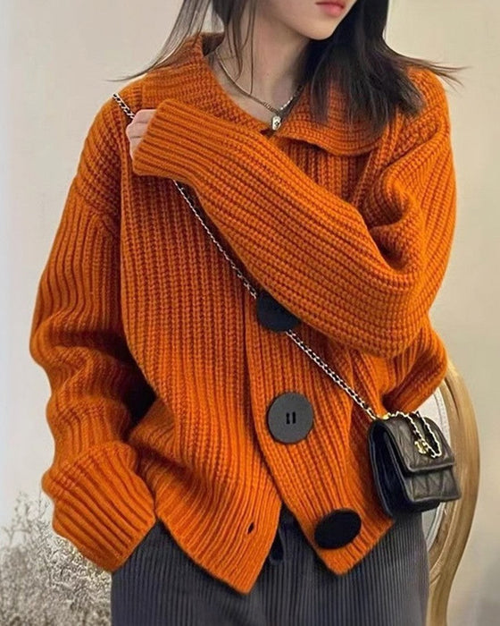 Mune | Cardigan with Large Buttons for Women