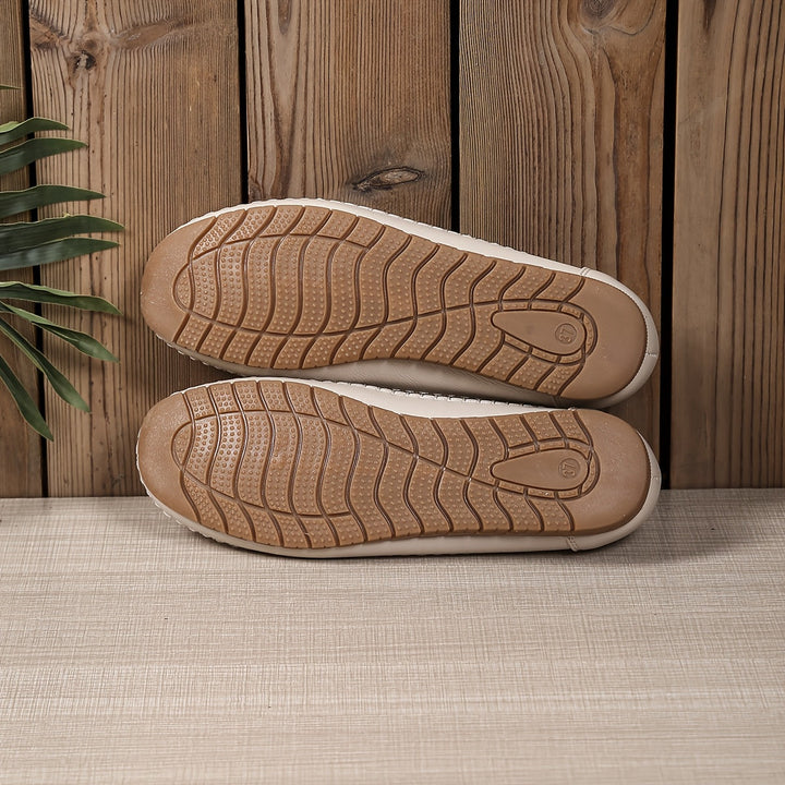 Azal Floral Perforated Loafers