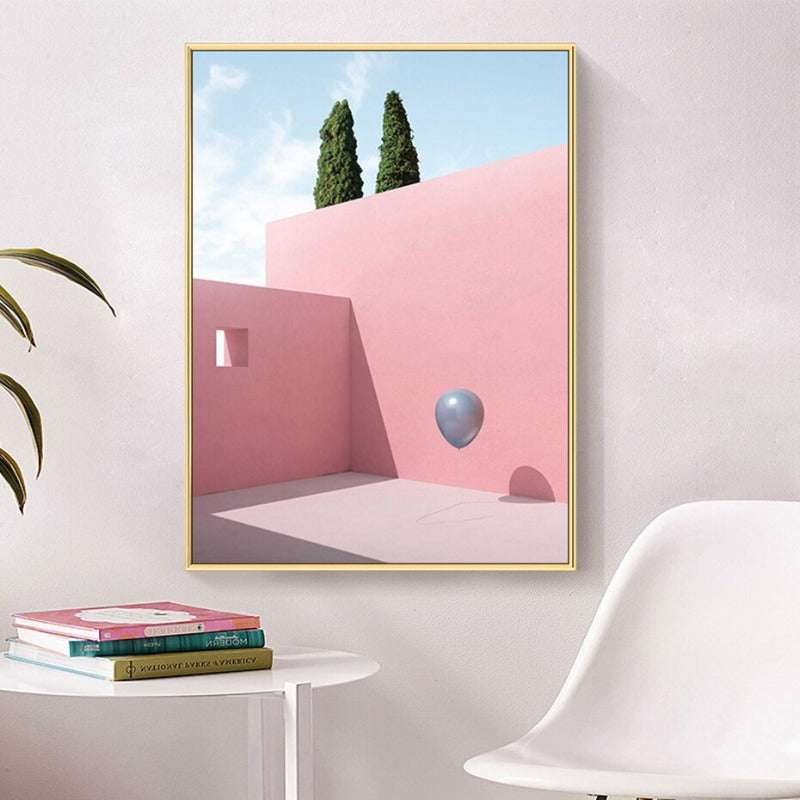Still Life Modern Building  - Canvas Wall Art Print