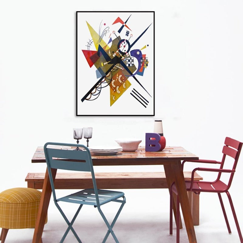 Vintage Wassily Kandinsky Famous Abstract - Canvas Wall Art Print
