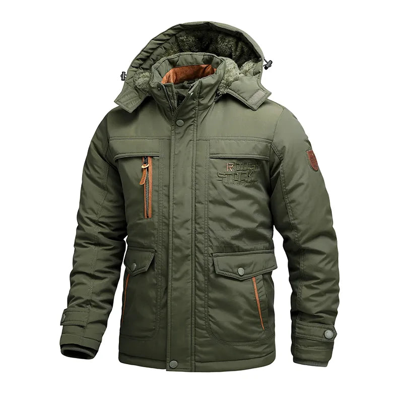Mune | Men's waterproof winter jacket with hood & thermal lining