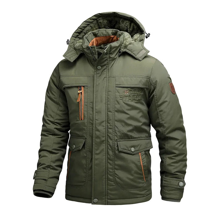 Mune | Men's waterproof winter jacket with hood & thermal lining