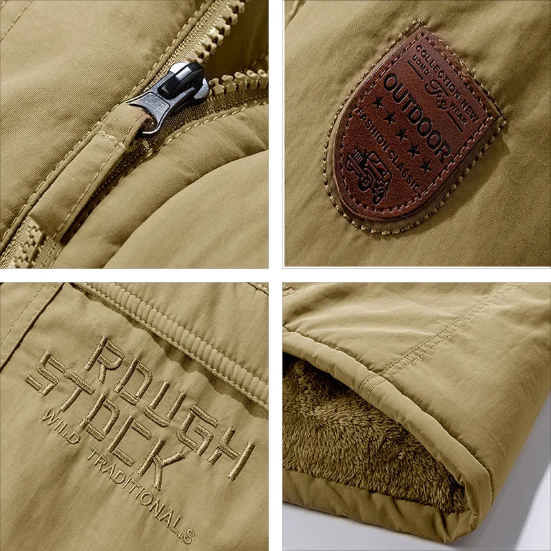 Mune | Men's waterproof winter jacket with hood & thermal lining
