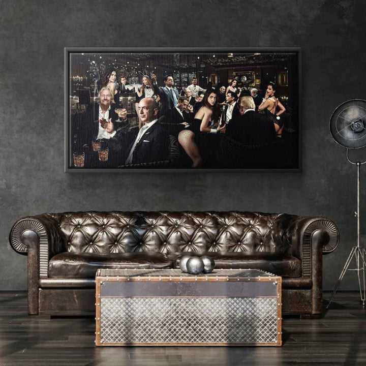 Exclusive Gathering Art Print For Modern Spaces