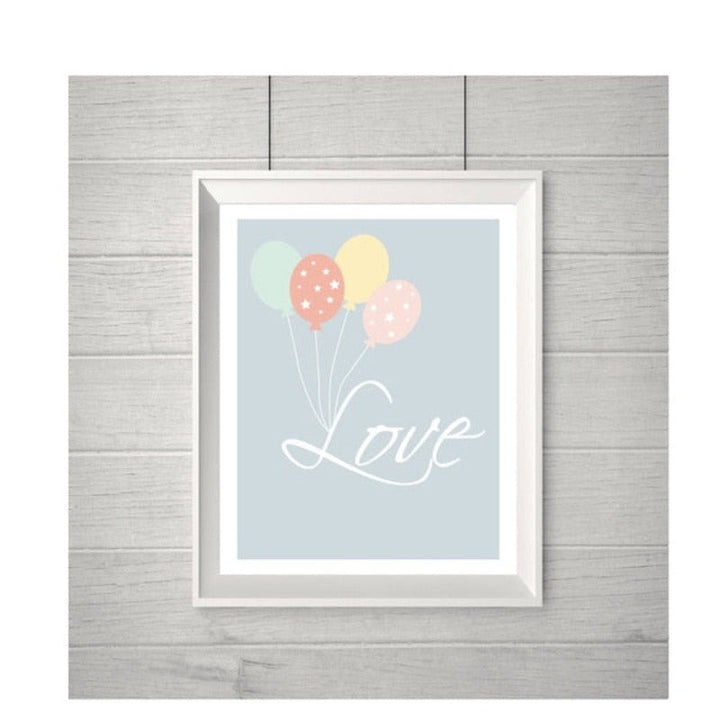 Love Owl - Canvas Wall Art Painting