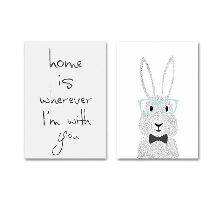 Sweet Home is Where I am With You - Canvas Wall Art Painting