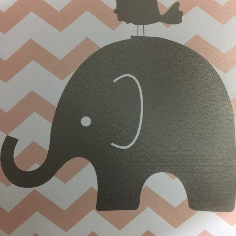 Sweet Elephants - Canvas Wall Art Painting