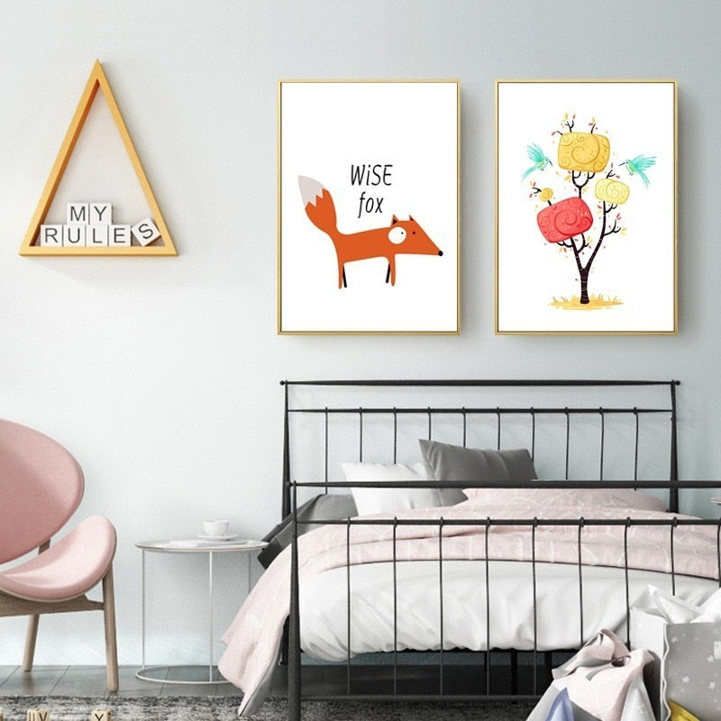 Sweet Nursery - Canvas Wall Art Painting
