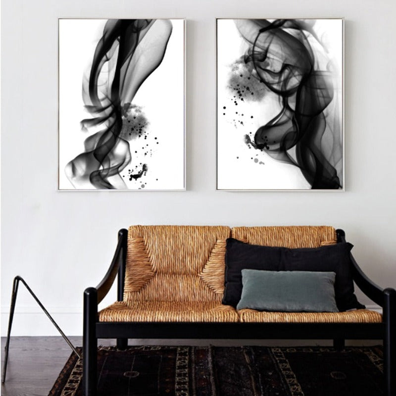 Smoke Up - Canvas Wall Art Painting