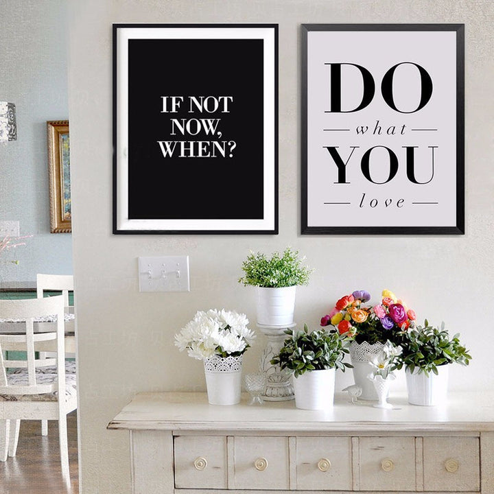 Do It Now - Canvas Wall Art Painting