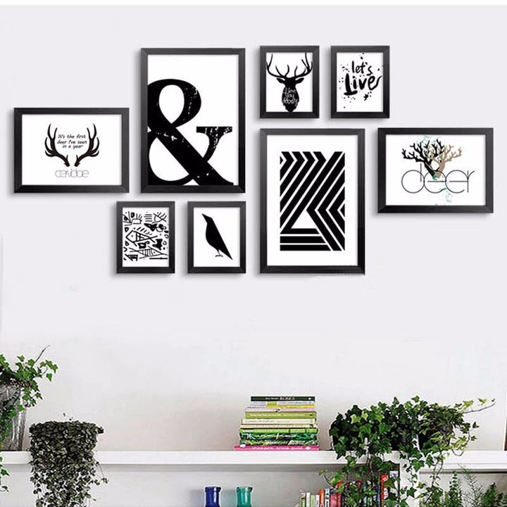 Let's Live Deer - Canvas Wall Art Painting