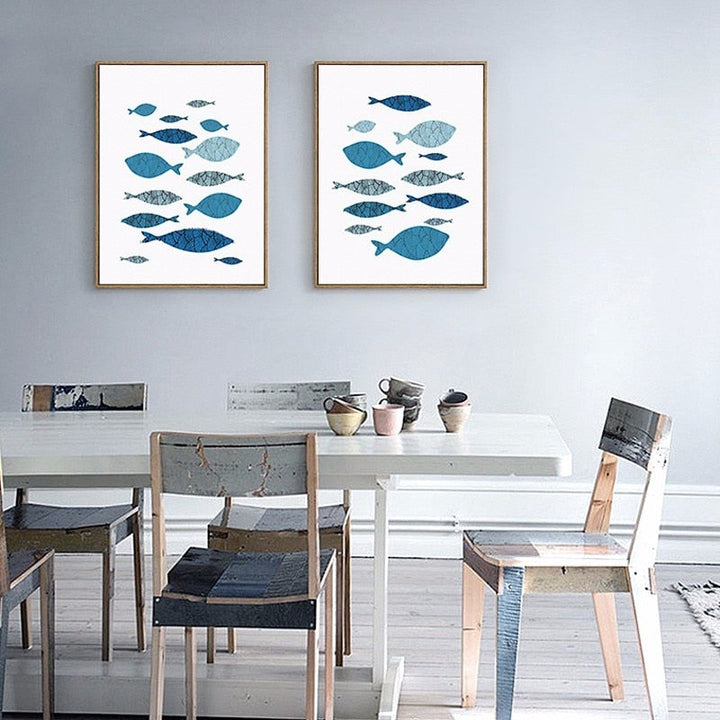 Fish-Canvas Wall Art Painting