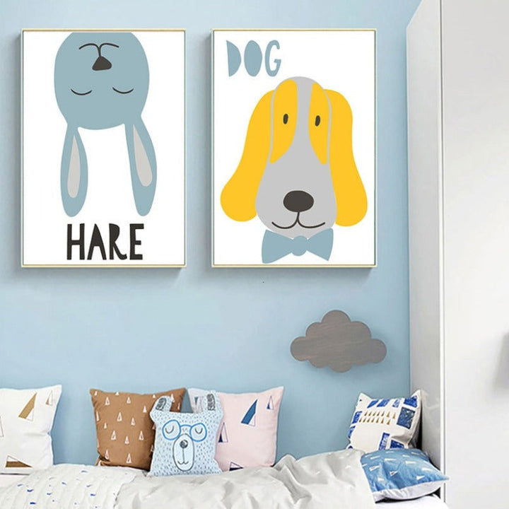 Friendly Faces - Canvas Wall Art Painting