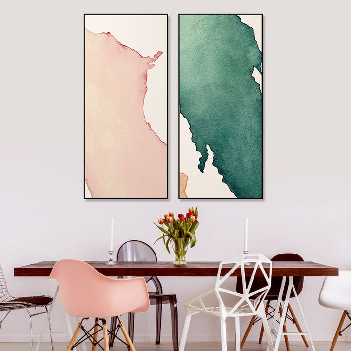 Watercolor Abstract - Canvas Wall Art Painting
