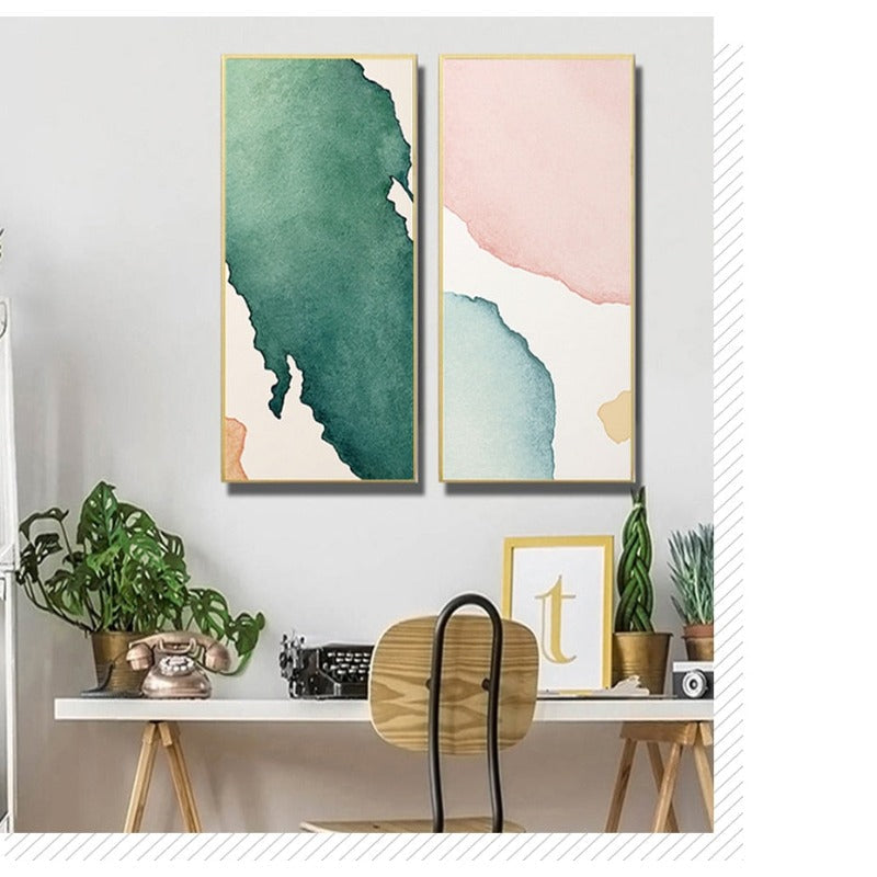 Watercolor Abstract - Canvas Wall Art Painting