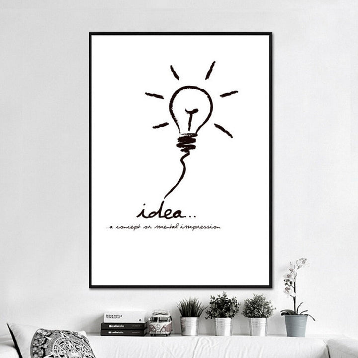 Love Heart Wine Prints Kitchen Posters - Canvas Wall Art Painting