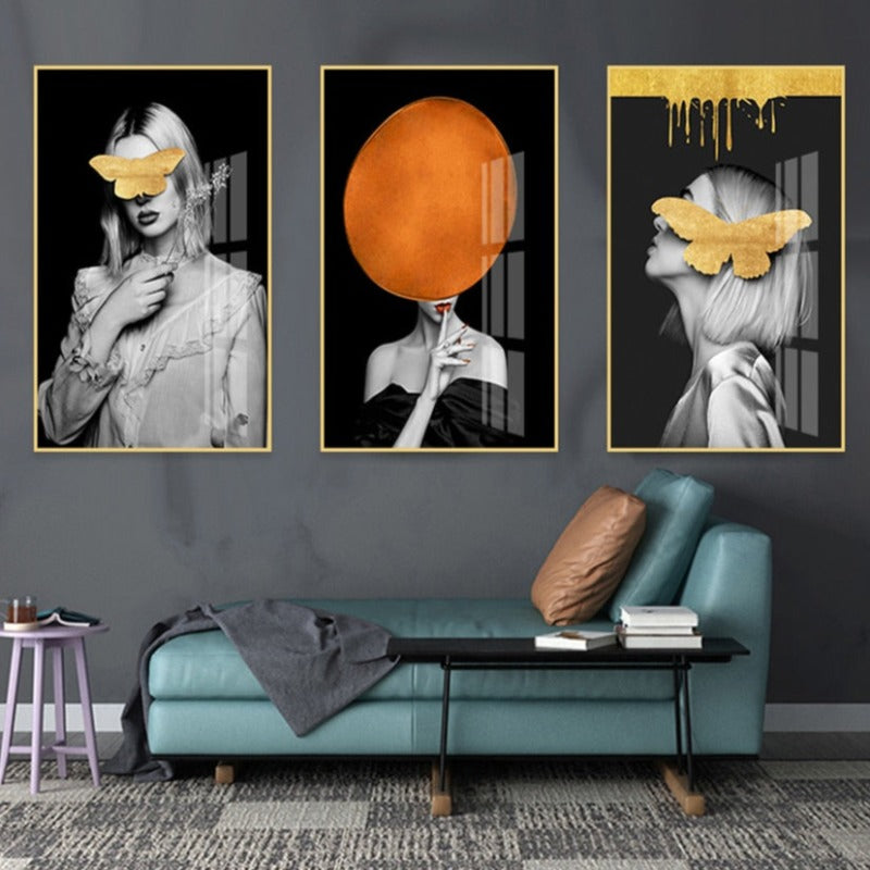 Figure Pictures Wall Art - Canvas Wall Art Painting