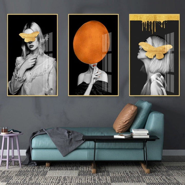 Figure Pictures Wall Art - Canvas Wall Art Painting