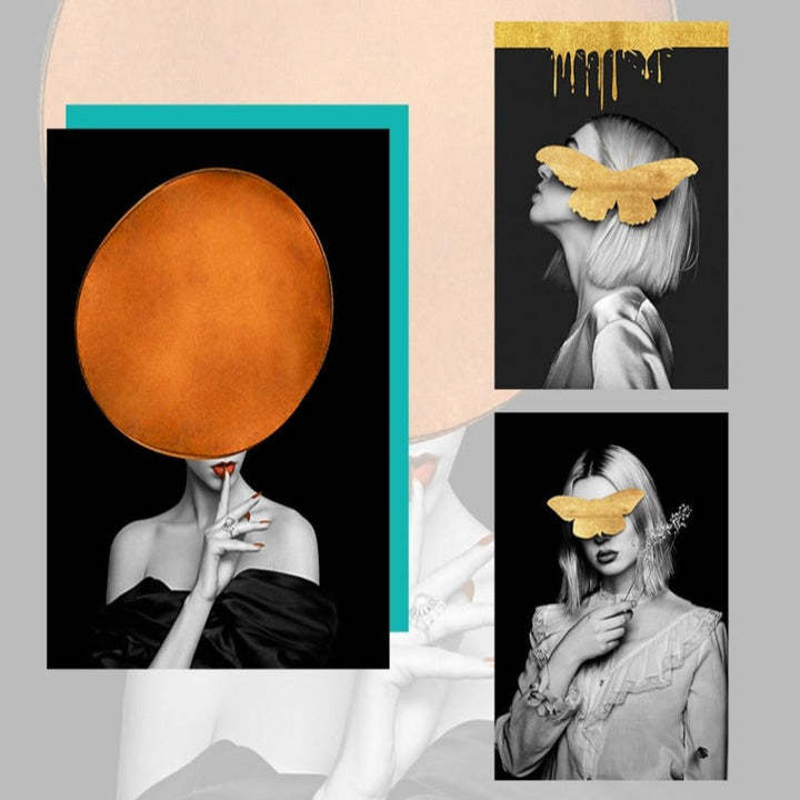 Figure Pictures Wall Art - Canvas Wall Art Painting