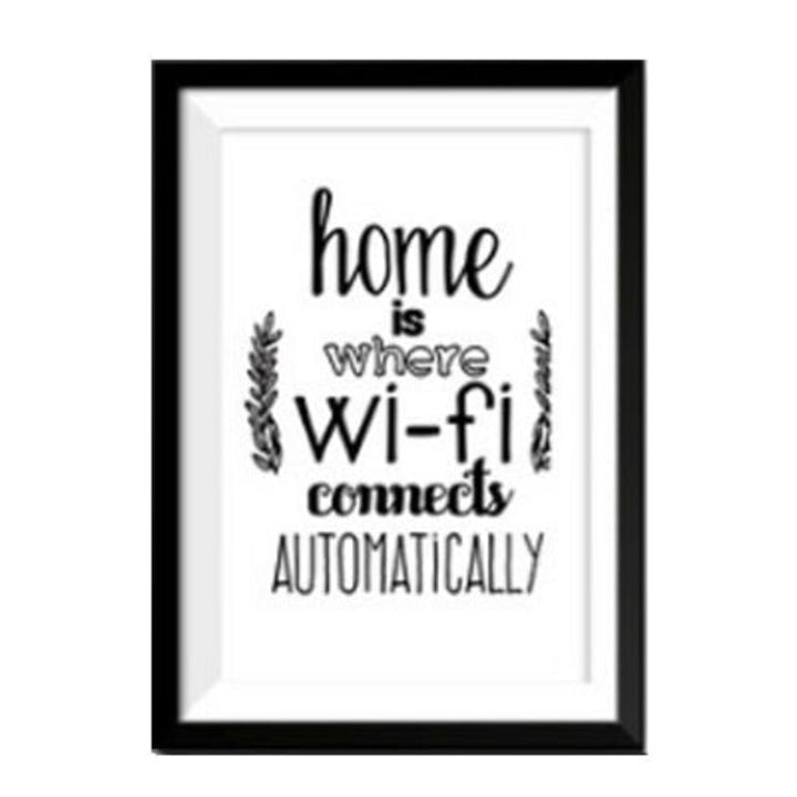 Home Quotes Minimalist Nordic  - Canvas Wall Art Painting