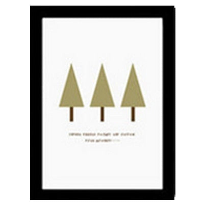 Deer Art Geometric - Canvas Wall Art Painting