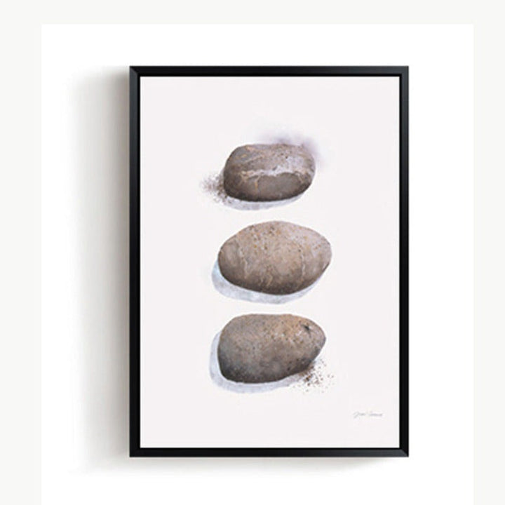 Vintage Abstract Beautiful Feather - Canvas Wall Art Painting