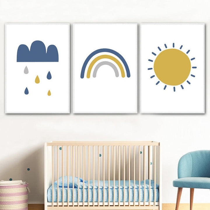 Sunny Rainbow - Canvas Wall Art Painting